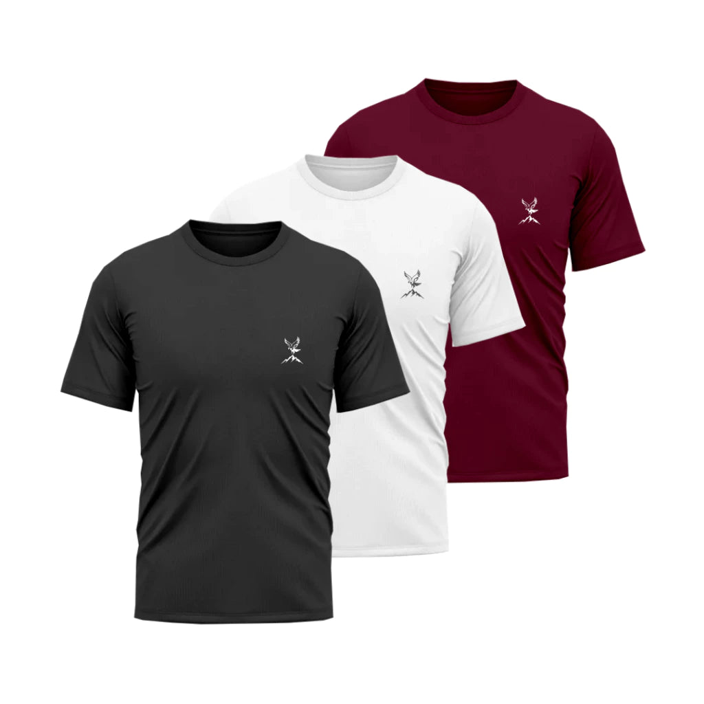 Kit 3 Camisa Camiseta Dry Fit Masculina