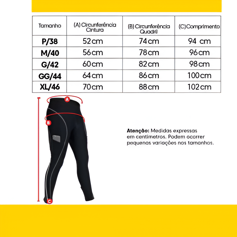 Calça Ciclismo Feminina