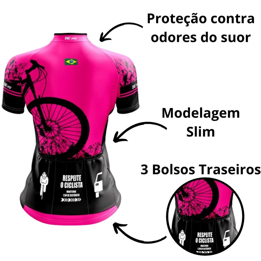 Camisa Ciclismo - Feminina